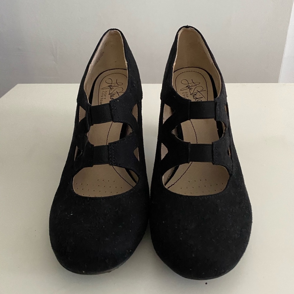 Black heels